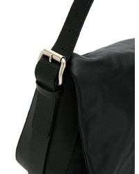 schwarze Shopper Tasche aus Leder von Uma Raquel Davidowicz