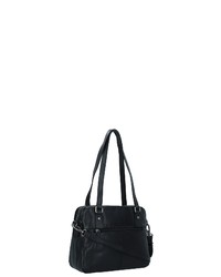 schwarze Shopper Tasche aus Leder von The Chesterfield Brand