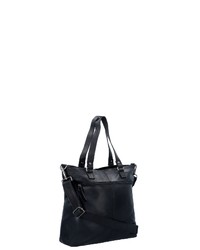 schwarze Shopper Tasche aus Leder von The Chesterfield Brand