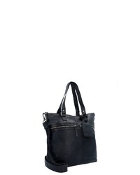 schwarze Shopper Tasche aus Leder von The Chesterfield Brand