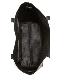 schwarze Shopper Tasche aus Leder von Madewell