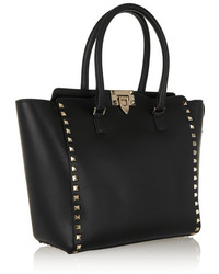 schwarze Shopper Tasche aus Leder von Valentino