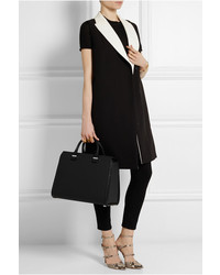 schwarze Shopper Tasche aus Leder von Victoria Beckham