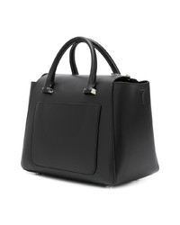schwarze Shopper Tasche aus Leder von Michael Kors Collection