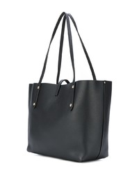 schwarze Shopper Tasche aus Leder von Coach