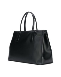 schwarze Shopper Tasche aus Leder von Zanellato