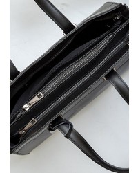 schwarze Shopper Tasche aus Leder von Usha