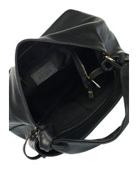 schwarze Shopper Tasche aus Leder von Usha