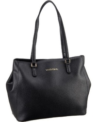 schwarze Shopper Tasche aus Leder von VALENTINO HANDBAGS