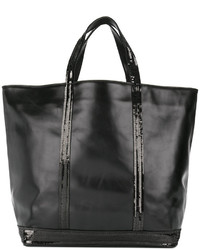 schwarze Shopper Tasche aus Leder von Vanessa Bruno