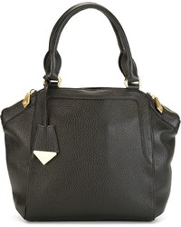 schwarze Shopper Tasche aus Leder von Vivienne Westwood