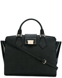 schwarze Shopper Tasche aus Leder von Vivienne Westwood