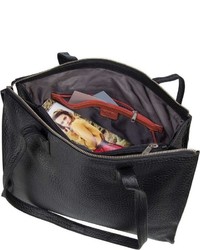 schwarze Shopper Tasche aus Leder von VOi