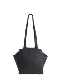 schwarze Shopper Tasche aus Leder von VOi