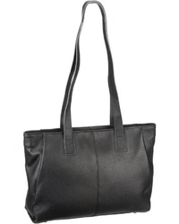 schwarze Shopper Tasche aus Leder von VOi