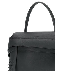 schwarze Shopper Tasche aus Leder von Tod's