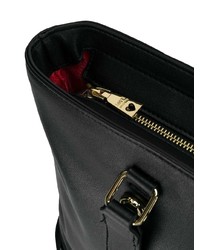 schwarze Shopper Tasche aus Leder von Love Moschino