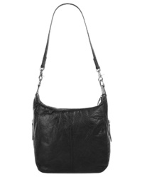 schwarze Shopper Tasche aus Leder von X-ZONE