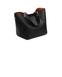 schwarze Shopper Tasche aus Leder von XDeer