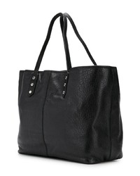 schwarze Shopper Tasche aus Leder von Zadig & Voltaire