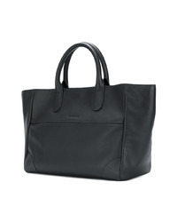 schwarze Shopper Tasche aus Leder von Tila March