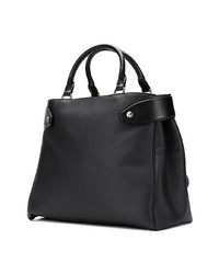 schwarze Shopper Tasche aus Leder von Tod's