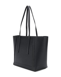 schwarze Shopper Tasche aus Leder von Calvin Klein 205W39nyc