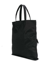 schwarze Shopper Tasche aus Nylon von Anya Hindmarch