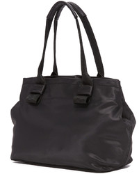 schwarze Shopper Tasche aus Nylon von Marc Jacobs