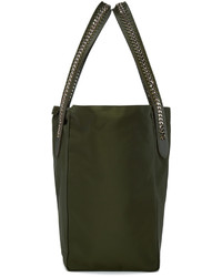 schwarze Shopper Tasche aus Nylon von Stella McCartney