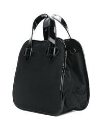 schwarze Shopper Tasche aus Nylon von Tila March
