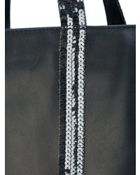 schwarze Shopper Tasche aus Pailletten von Vanessa Bruno