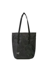 schwarze Shopper Tasche aus Segeltuch von Arc'teryx