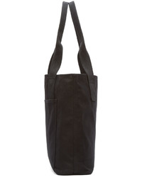 schwarze Shopper Tasche aus Segeltuch von rag & bone