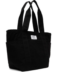 schwarze Shopper Tasche aus Segeltuch von Études