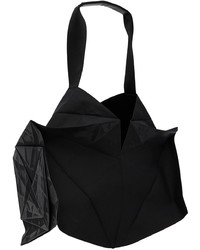 schwarze Shopper Tasche aus Segeltuch von 132 5. ISSEY MIYAKE