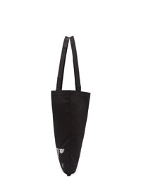 schwarze Shopper Tasche aus Segeltuch von Rick Owens DRKSHDW