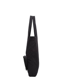 schwarze Shopper Tasche aus Segeltuch von Bottega Veneta