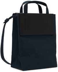 schwarze Shopper Tasche aus Segeltuch von Acne Studios