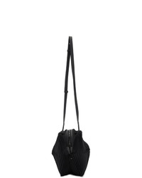 schwarze Shopper Tasche aus Segeltuch von Issey Miyake