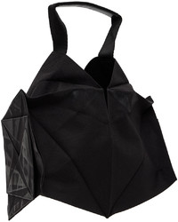 schwarze Shopper Tasche aus Segeltuch von 132 5. ISSEY MIYAKE