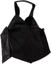 schwarze Shopper Tasche aus Segeltuch von 132 5. ISSEY MIYAKE