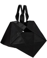 schwarze Shopper Tasche aus Segeltuch von 132 5. ISSEY MIYAKE