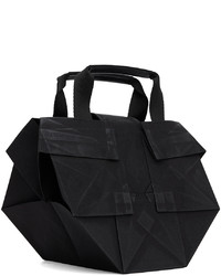 schwarze Shopper Tasche aus Segeltuch von 132 5. ISSEY MIYAKE