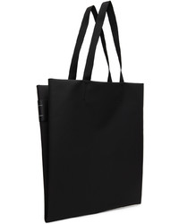 schwarze Shopper Tasche aus Segeltuch von Côte&Ciel