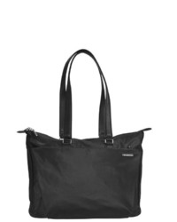 schwarze Shopper Tasche aus Segeltuch von Briggs & Riley