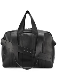 schwarze Shopper Tasche aus Segeltuch von Corto Moltedo