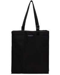 schwarze Shopper Tasche aus Segeltuch von Côte&Ciel