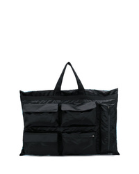 schwarze Shopper Tasche aus Segeltuch von Eastpak