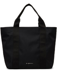 schwarze Shopper Tasche aus Segeltuch von Han Kjobenhavn